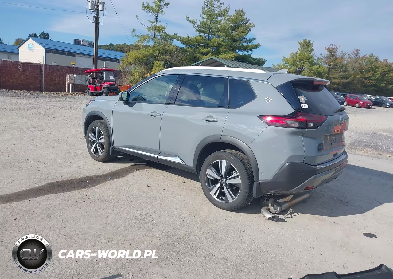 2022 Nissan Rogue Sl Intelligent Awd VIN:5N1BT3CB0NC701511 - 3