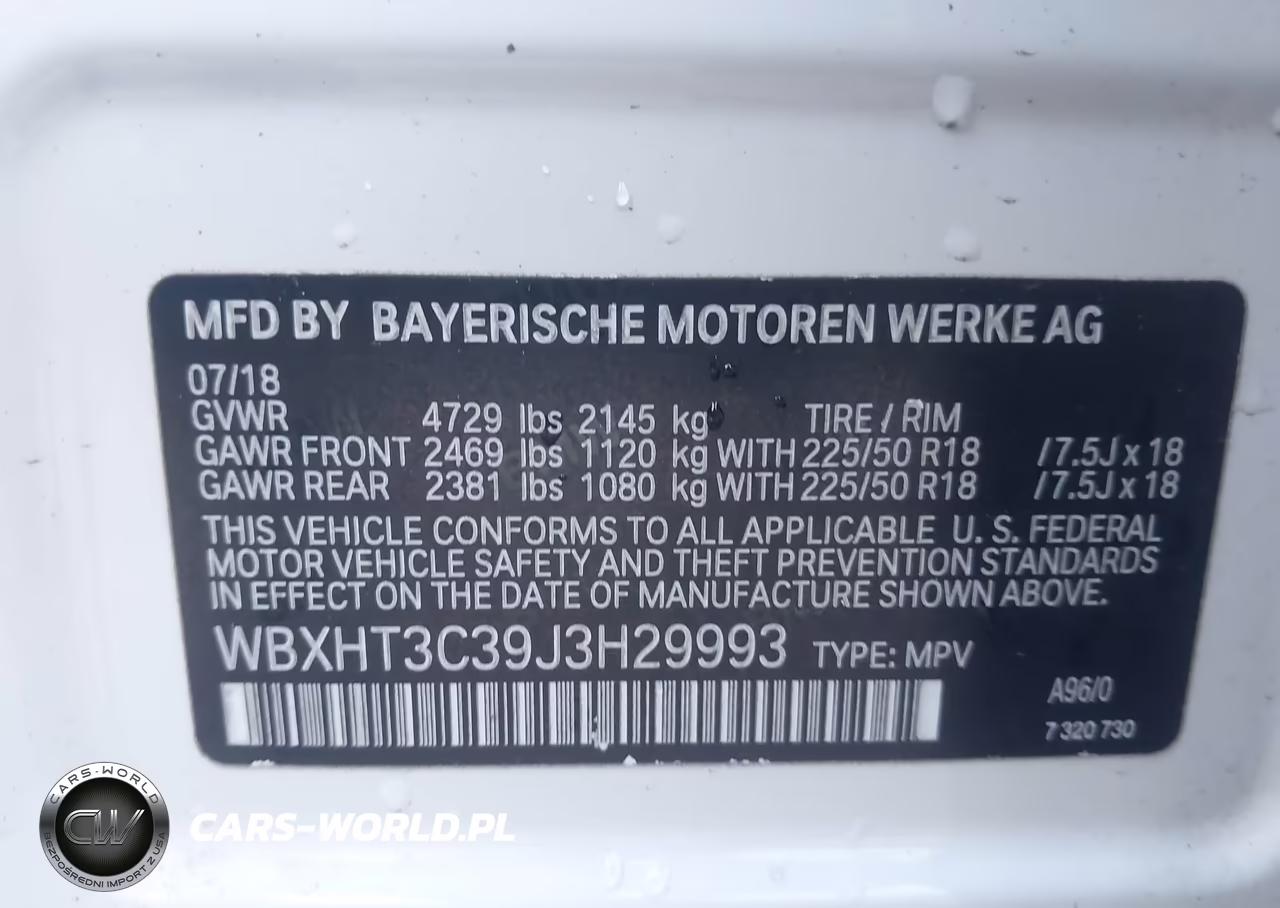 2018 BMW X1 xDrive28I VIN:WBXHT3C39J3H29993 - 9