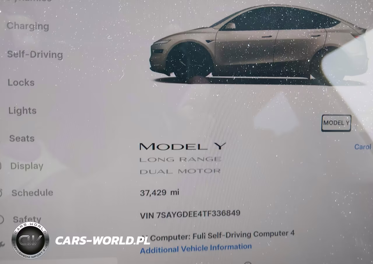 2026 Tesla Model Y All-Wheel Drive-Long Range Launch Series-Premium All-Wheel Drive VIN:7SAYGDEE4TF336849 - 7