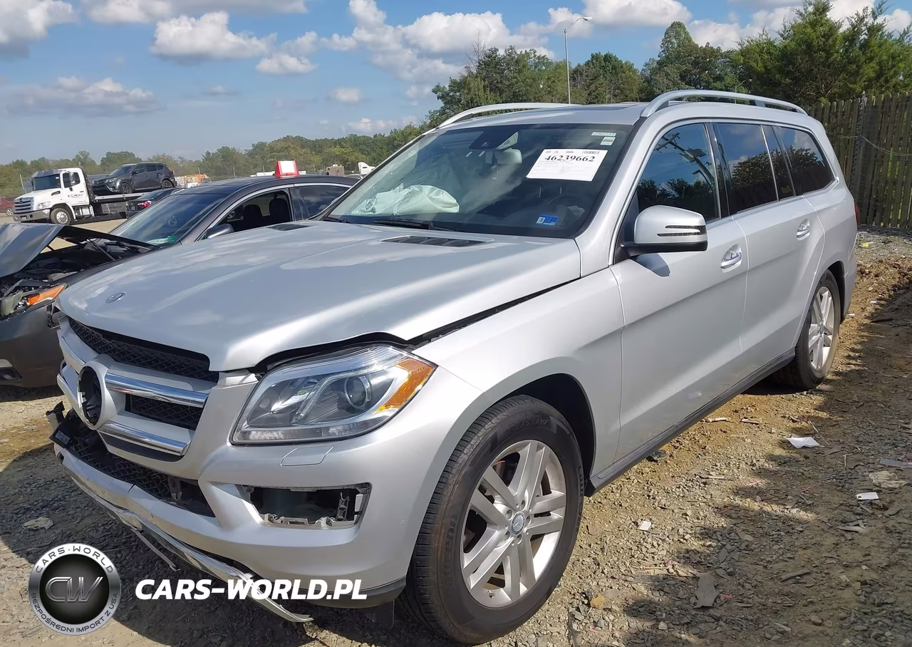 2015 Mercedes-Benz Gl 450 4Matic VIN:4JGDF6EE1FA596483 - 2
