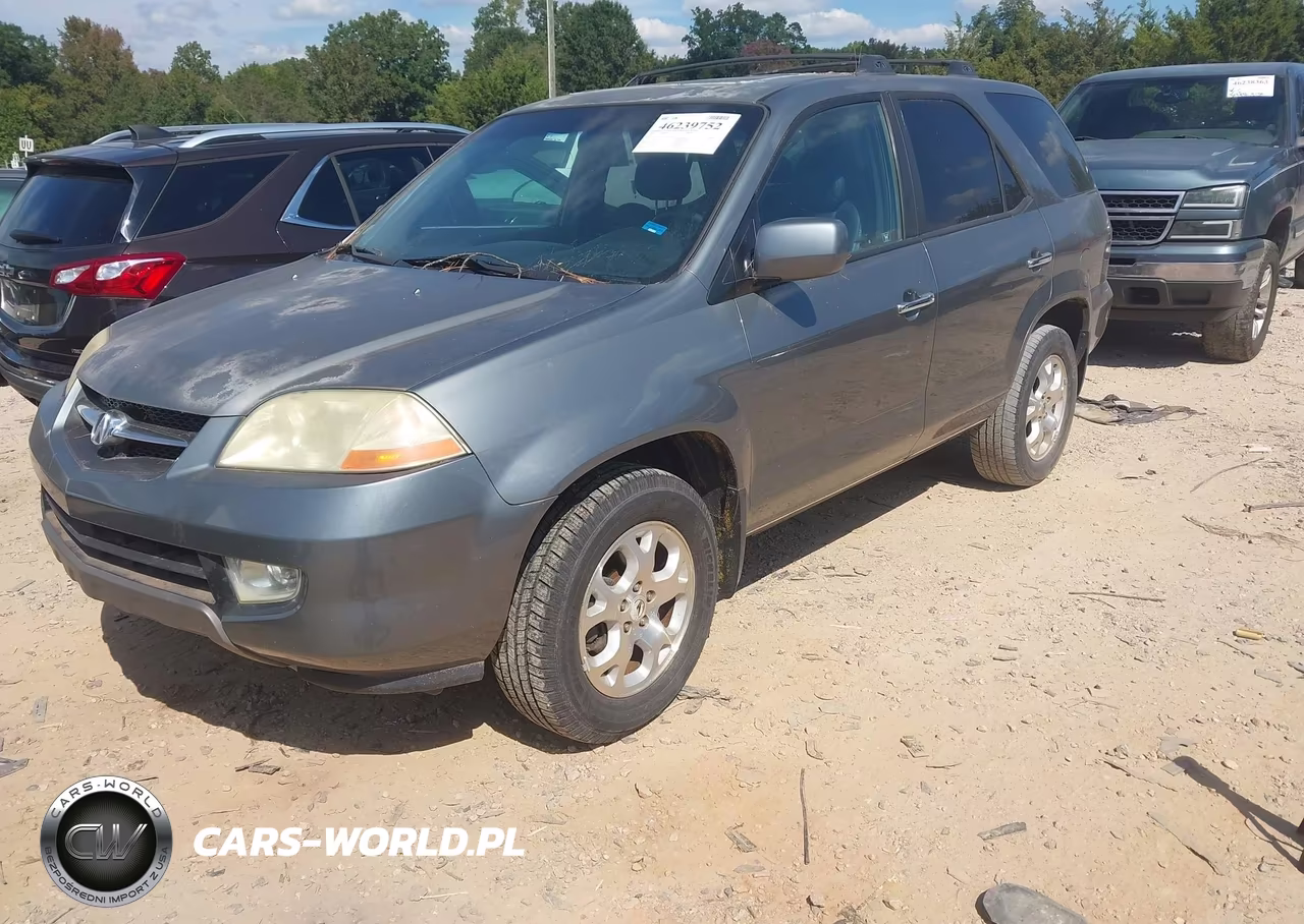 2002 Acura Mdx VIN:2HNYD18632H519297 - 2