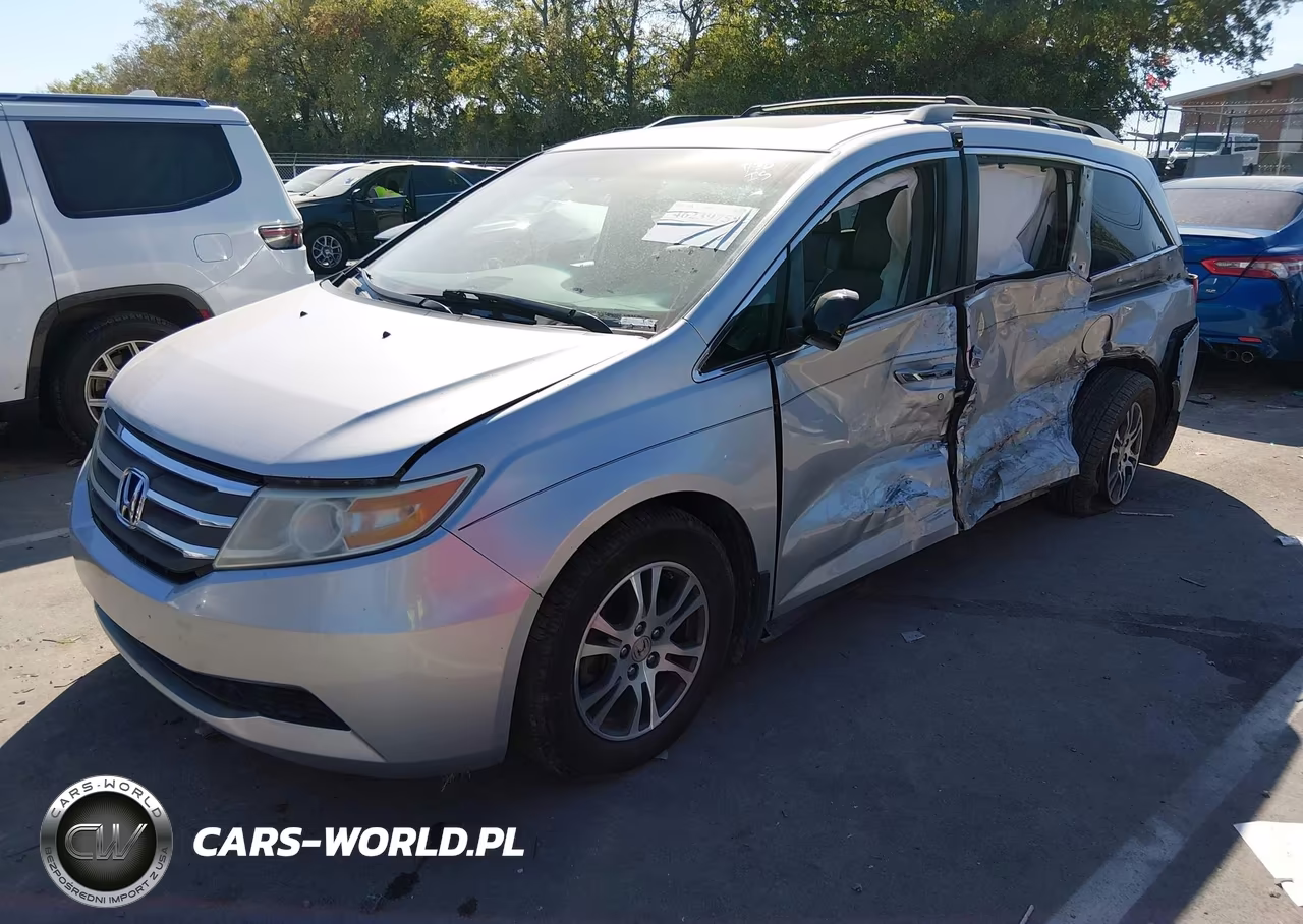 2011 Honda Odyssey Ex-L VIN:5FNRL5H60BB048025 - 2