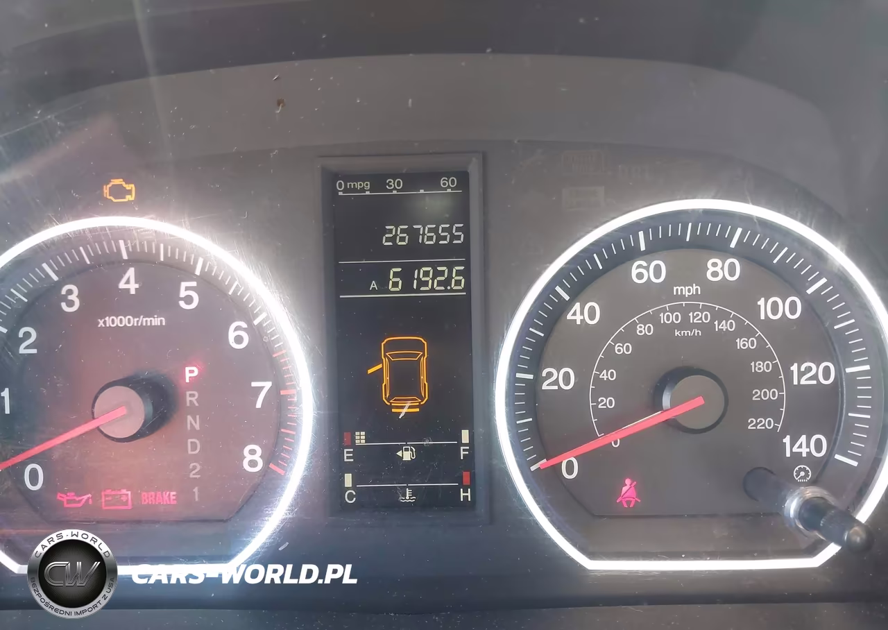 2009 Honda Cr-V Lx VIN:JHLRE38389C014333 - 7