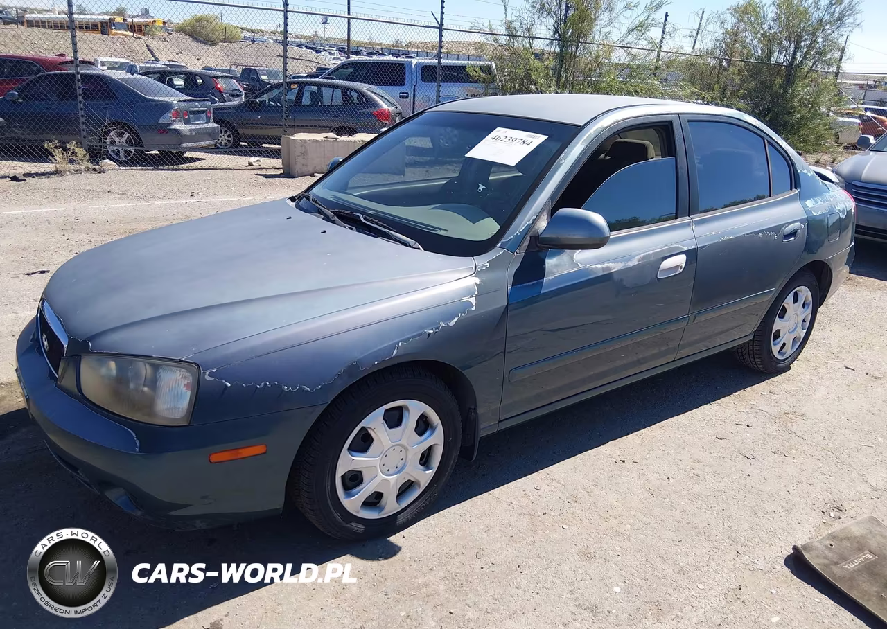 2001 Hyundai Elantra Gls VIN:KMHDN45D61U172951 - 2