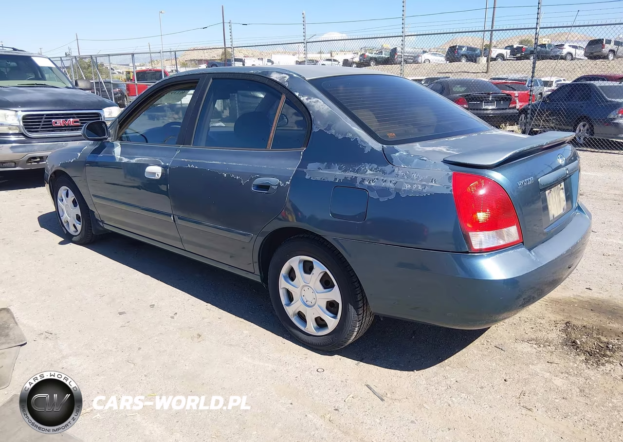 2001 Hyundai Elantra Gls VIN:KMHDN45D61U172951 - 3