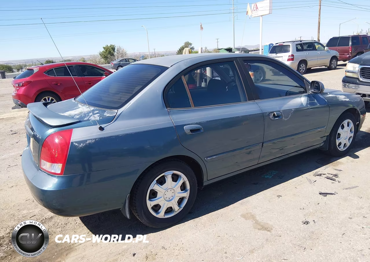 2001 Hyundai Elantra Gls VIN:KMHDN45D61U172951 - 4