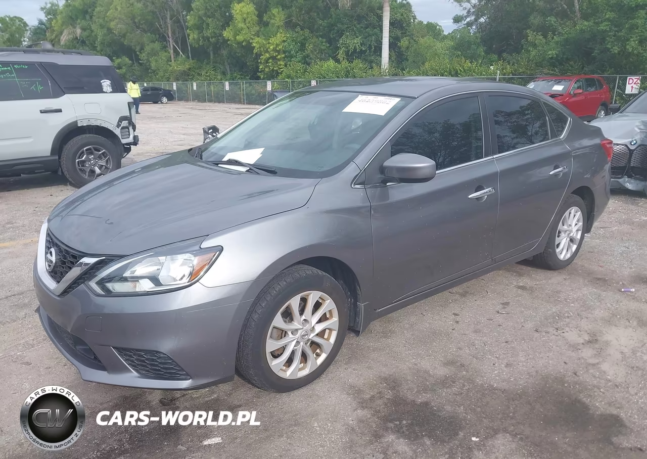 2018 Nissan Sentra Sv VIN:3N1AB7AP4JY226586 - 2