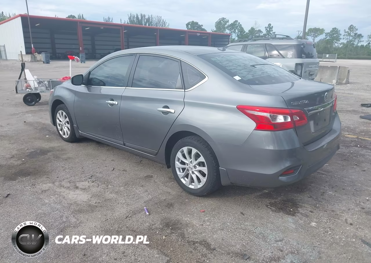 2018 Nissan Sentra Sv VIN:3N1AB7AP4JY226586 - 3