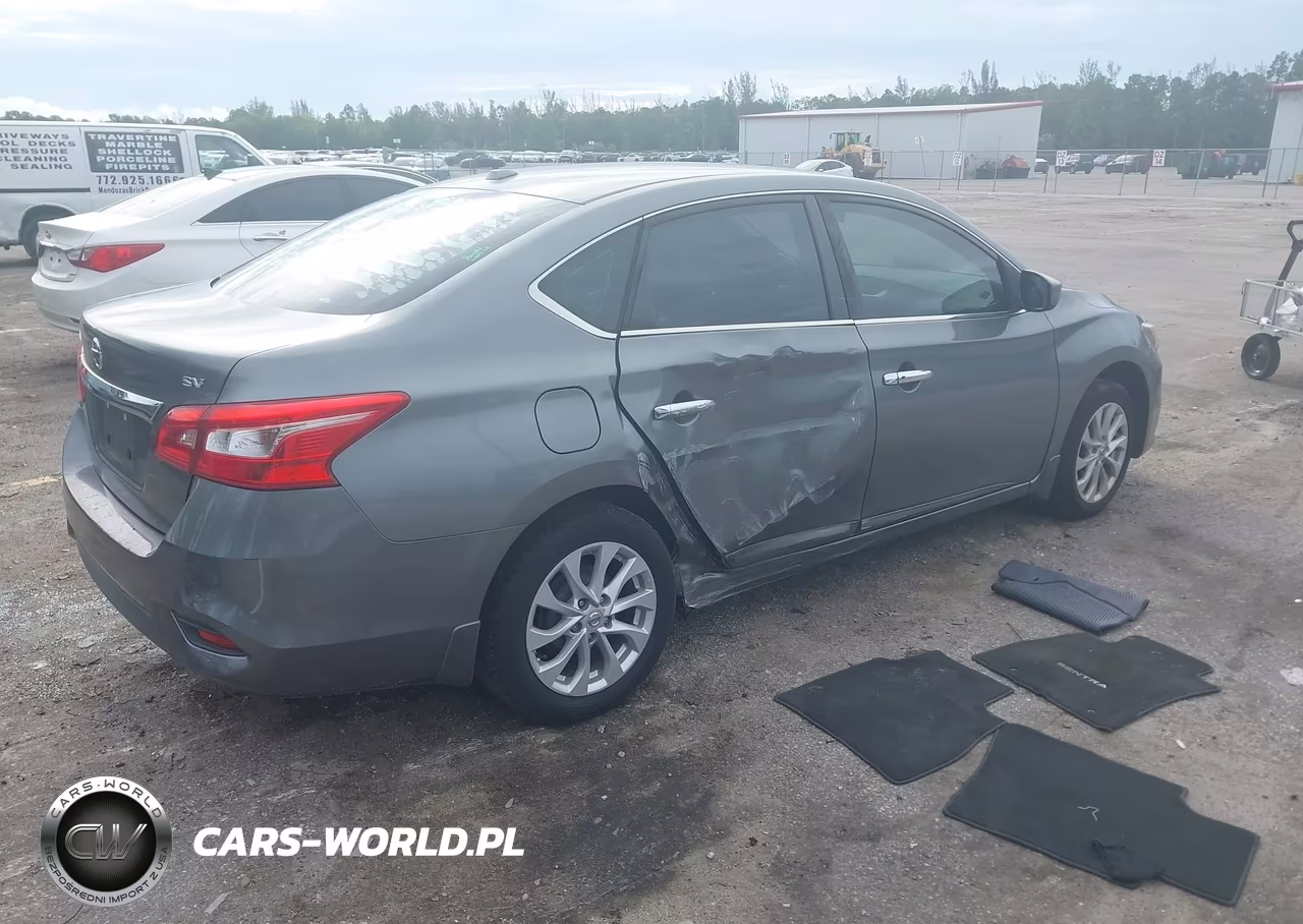 2018 Nissan Sentra Sv VIN:3N1AB7AP4JY226586 - 4