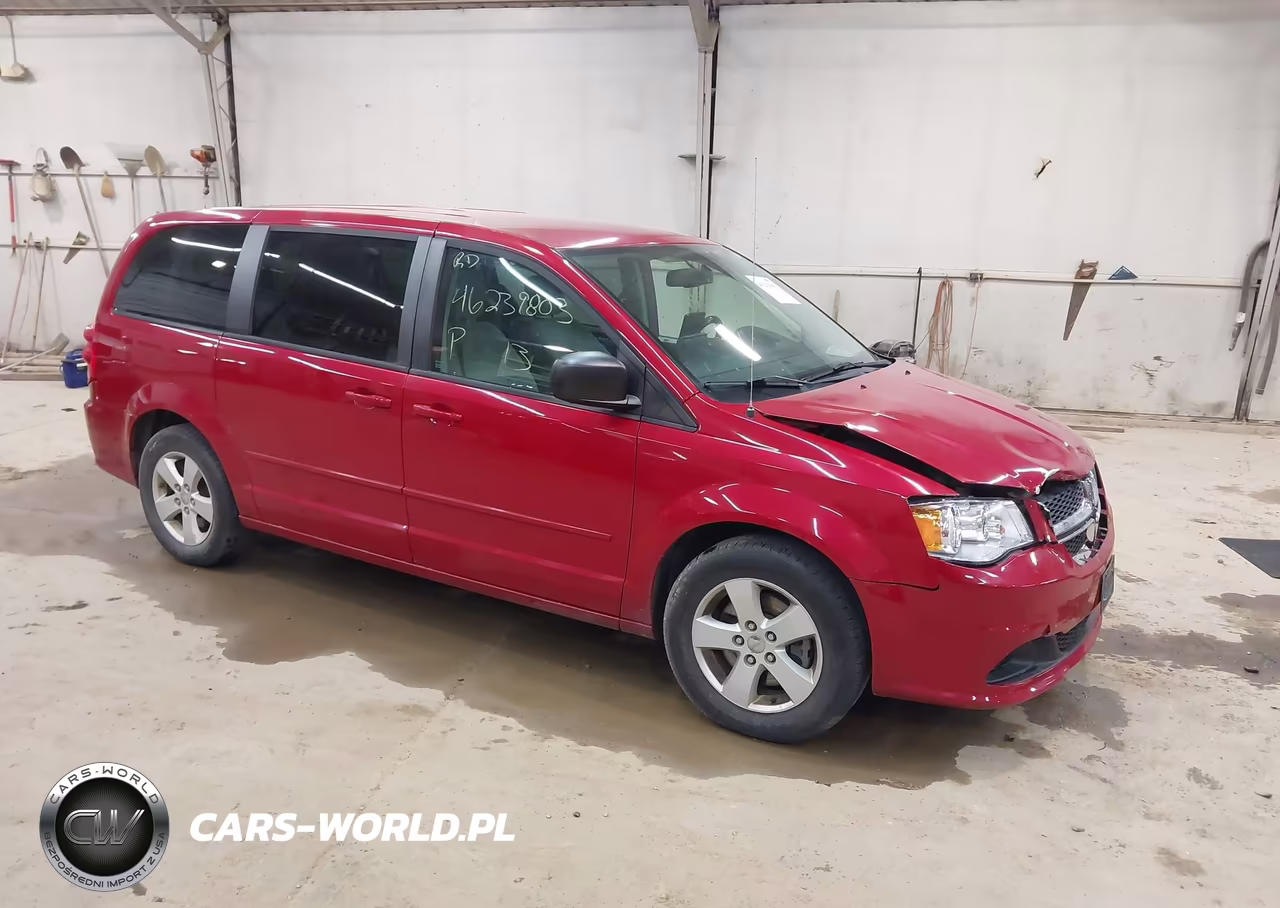 2013 Dodge Grand Caravan Se VIN:2C4RDGBGXDR612698 - 1