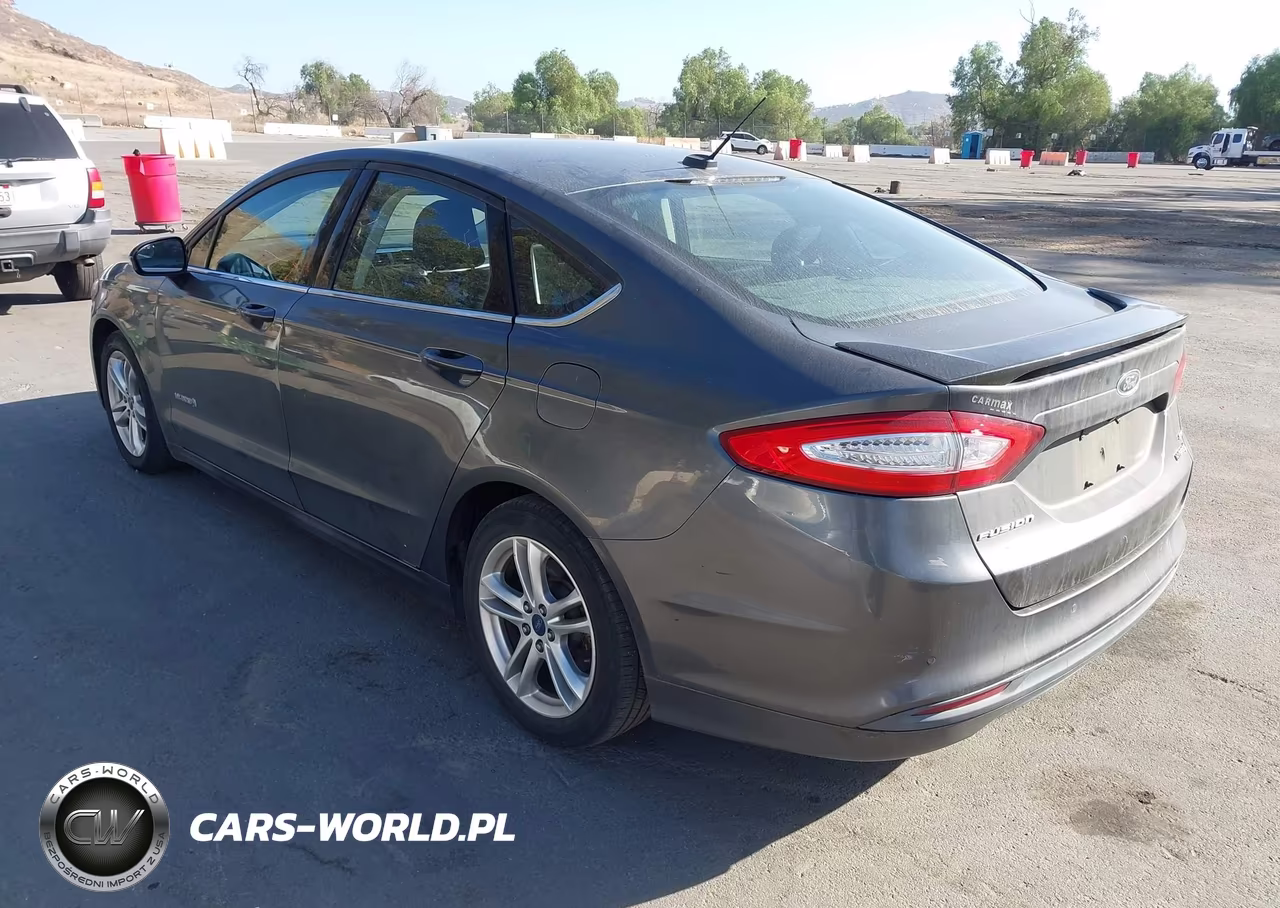 2016 Ford Fusion Hybrid Se VIN:3FA6P0LUXGR385944 - 3