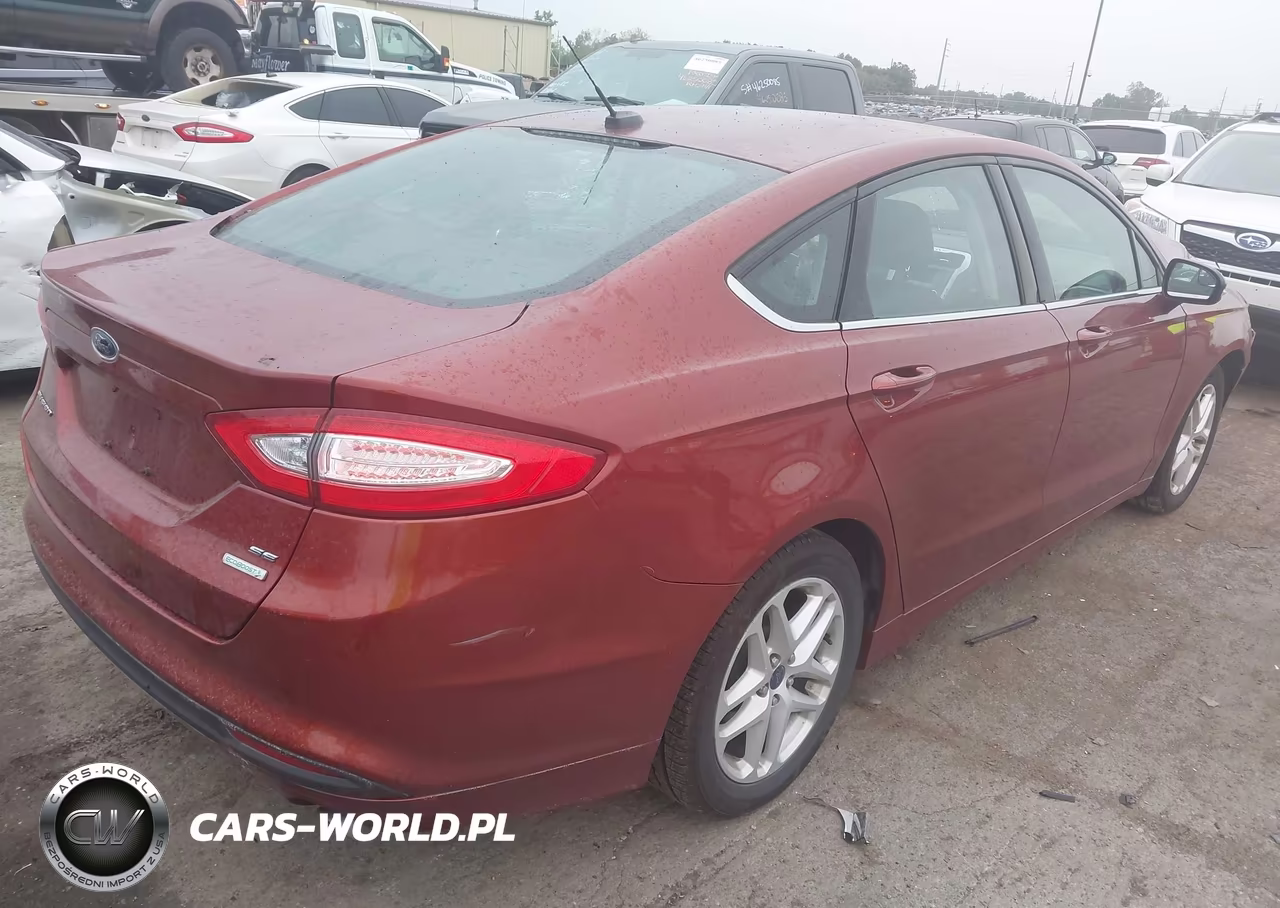 2014 Ford Fusion Se VIN:3FA6P0HD8ER389805 - 4