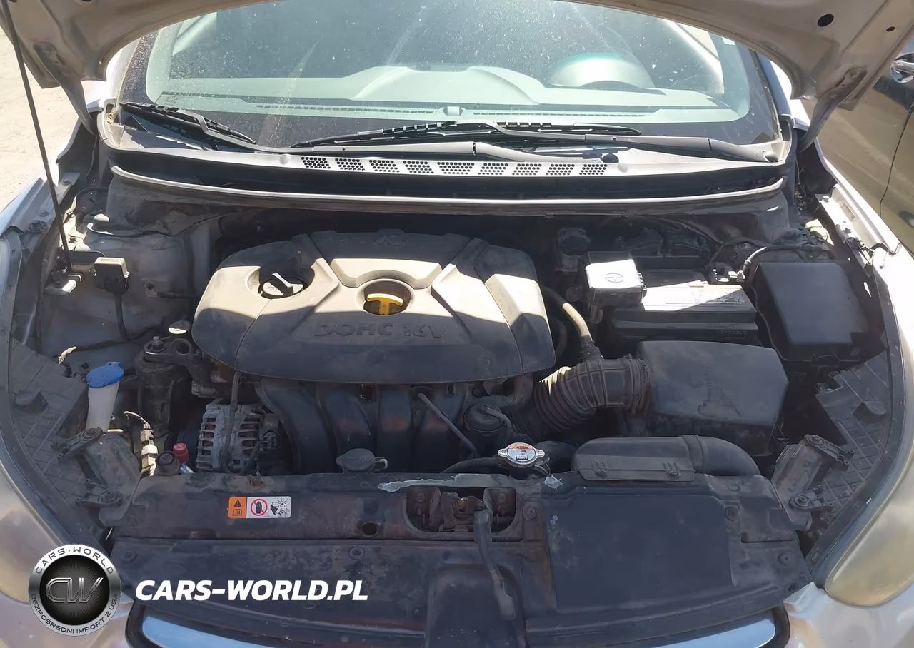 2013 Hyundai Elantra Gls VIN:5NPDH4AE6DH211269 - 10