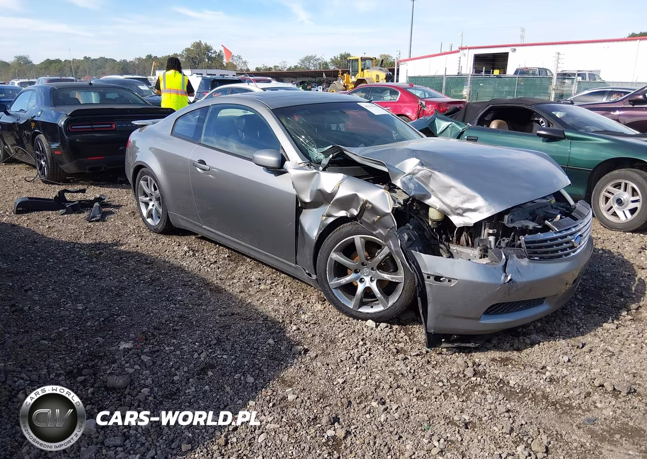 2003 Infiniti G35 Base W-Leather VIN:JNKCV54E03M218839 - 1