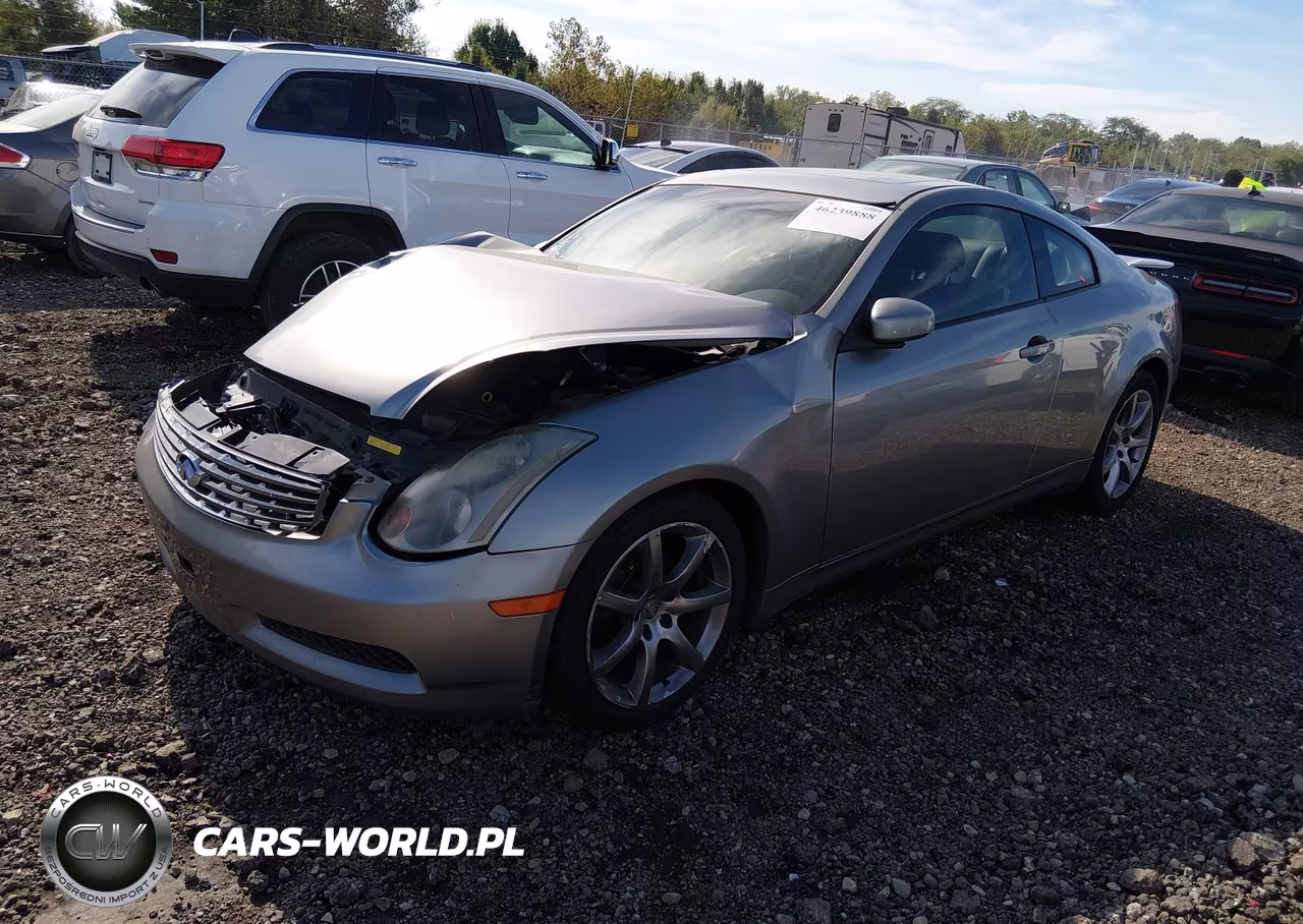 2003 Infiniti G35 Base W-Leather VIN:JNKCV54E03M218839 - 2