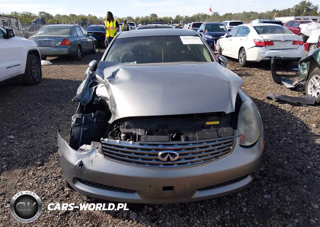 2003 Infiniti G35 Base W-Leather VIN:JNKCV54E03M218839 - 6