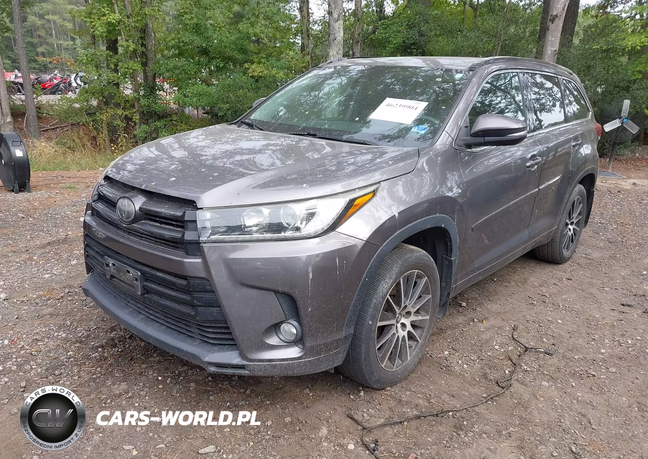 2017 Toyota Highlander Se VIN:5TDJZRFH2HS456294 - 2