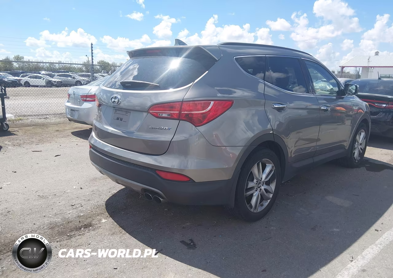 2013 Hyundai Santa Fe Sport 2.0T VIN:5XYZU3LA7DG087431 - 4