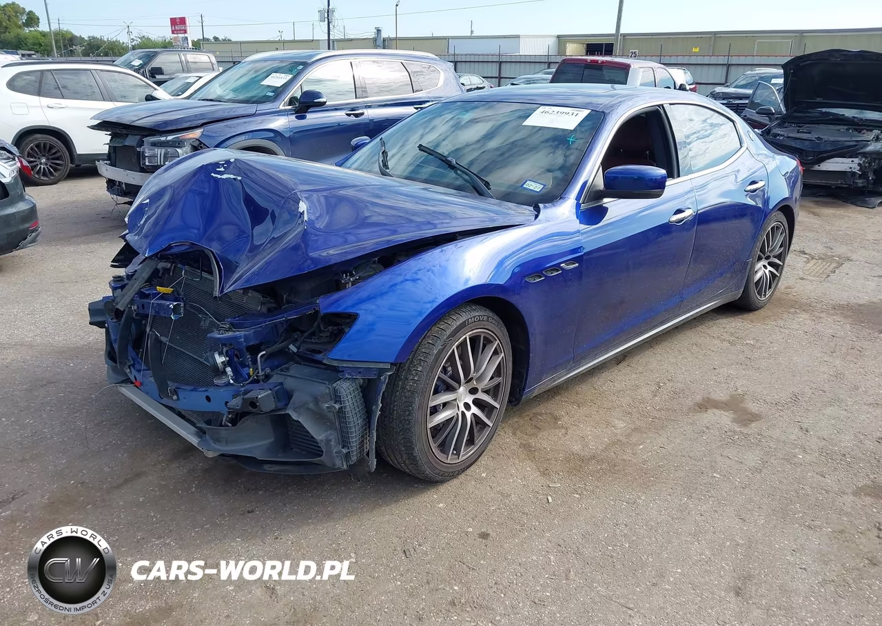 2014 Maserati Ghibli S Q4 VIN:ZAM57RTA1E1091657 - 2