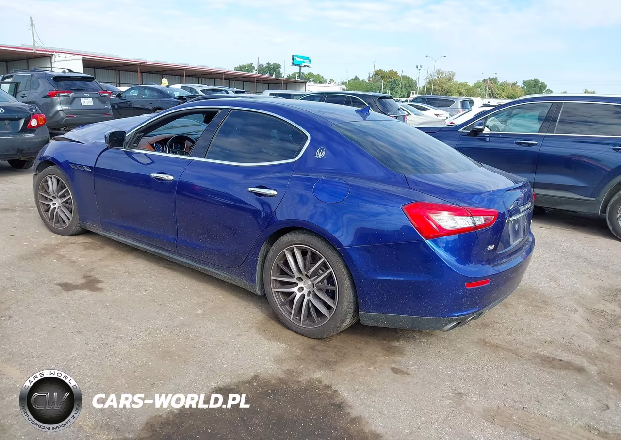 2014 Maserati Ghibli S Q4 VIN:ZAM57RTA1E1091657 - 3
