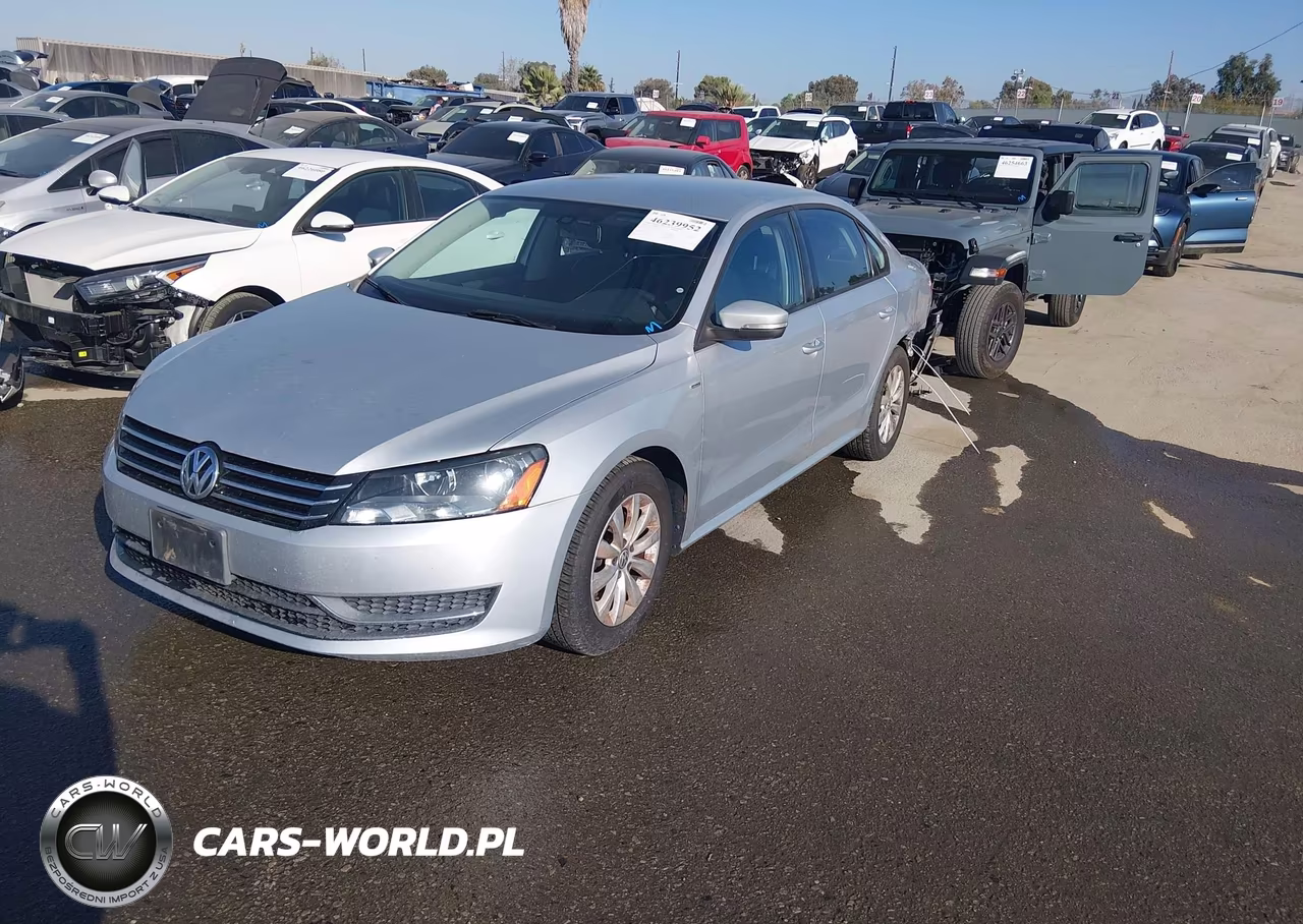 2013 Volkswagen Passat 2.5L Wolfsburg Edition VIN:1VWAP7A33DC140854 - 2