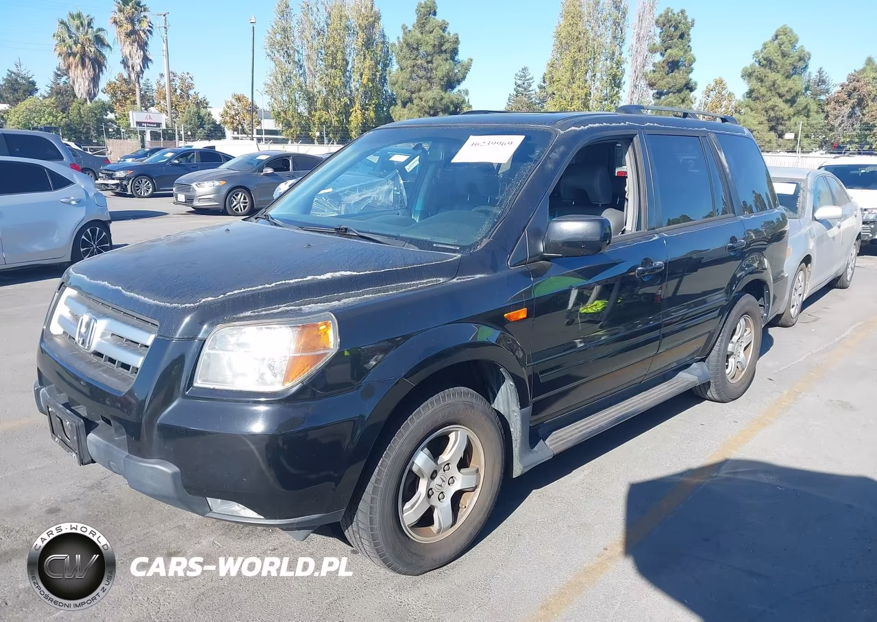2007 Honda Pilot Ex-L VIN:5FNYF28727B006084 - 2