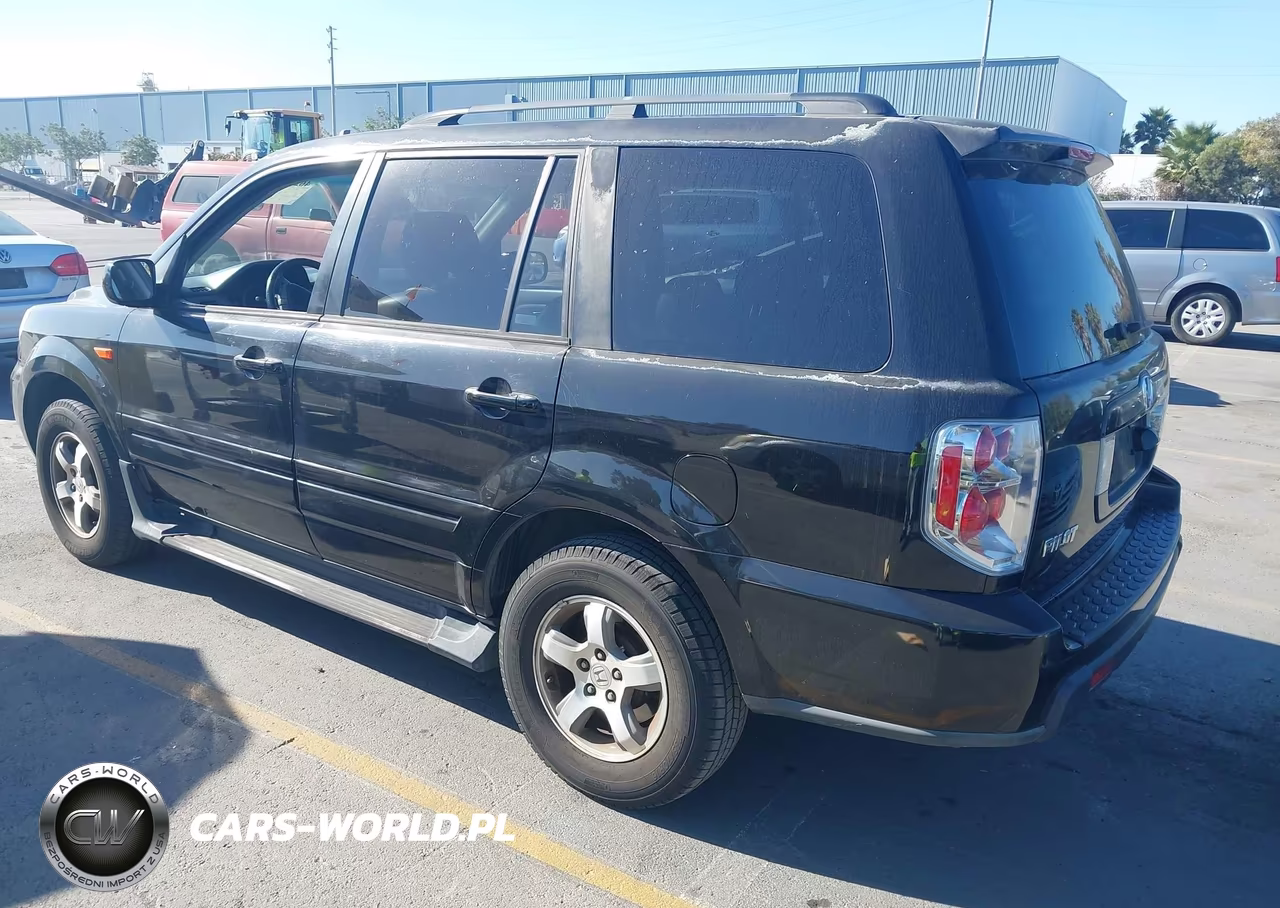 2007 Honda Pilot Ex-L VIN:5FNYF28727B006084 - 3
