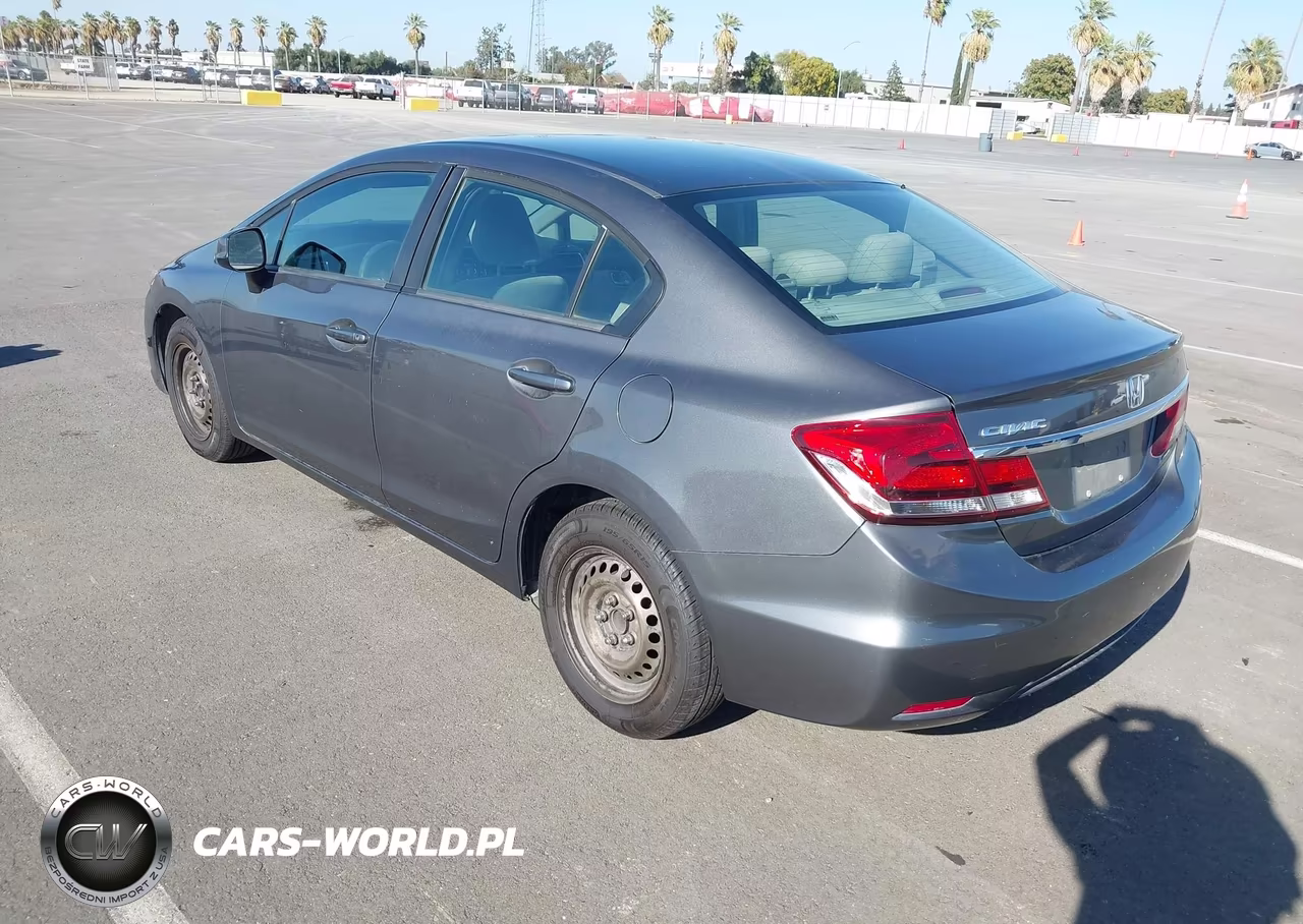 2013 Honda Civic Lx VIN:2HGFB2F57DH508598 - 3
