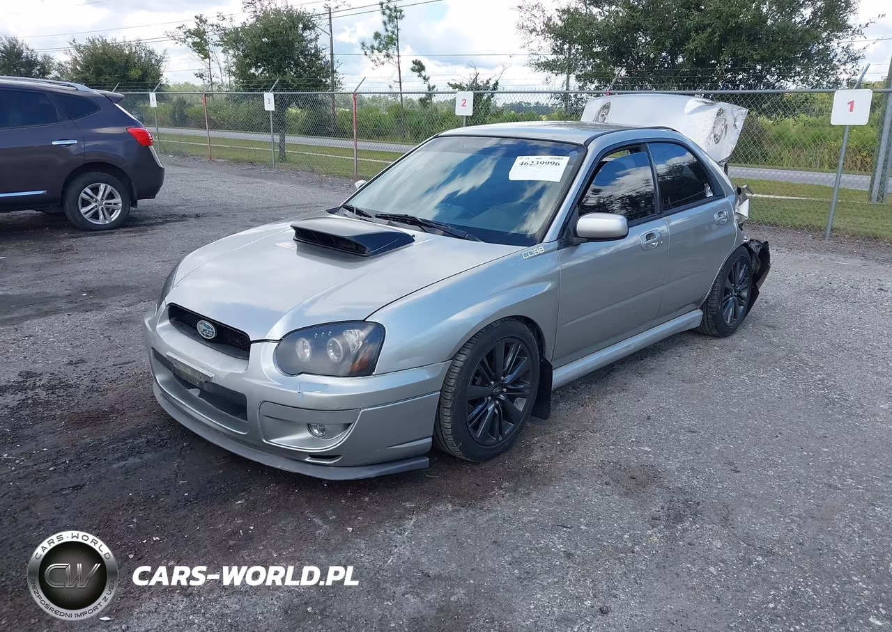 2005 Subaru Impreza Wrx VIN:JF1GD29685G505195 - 2