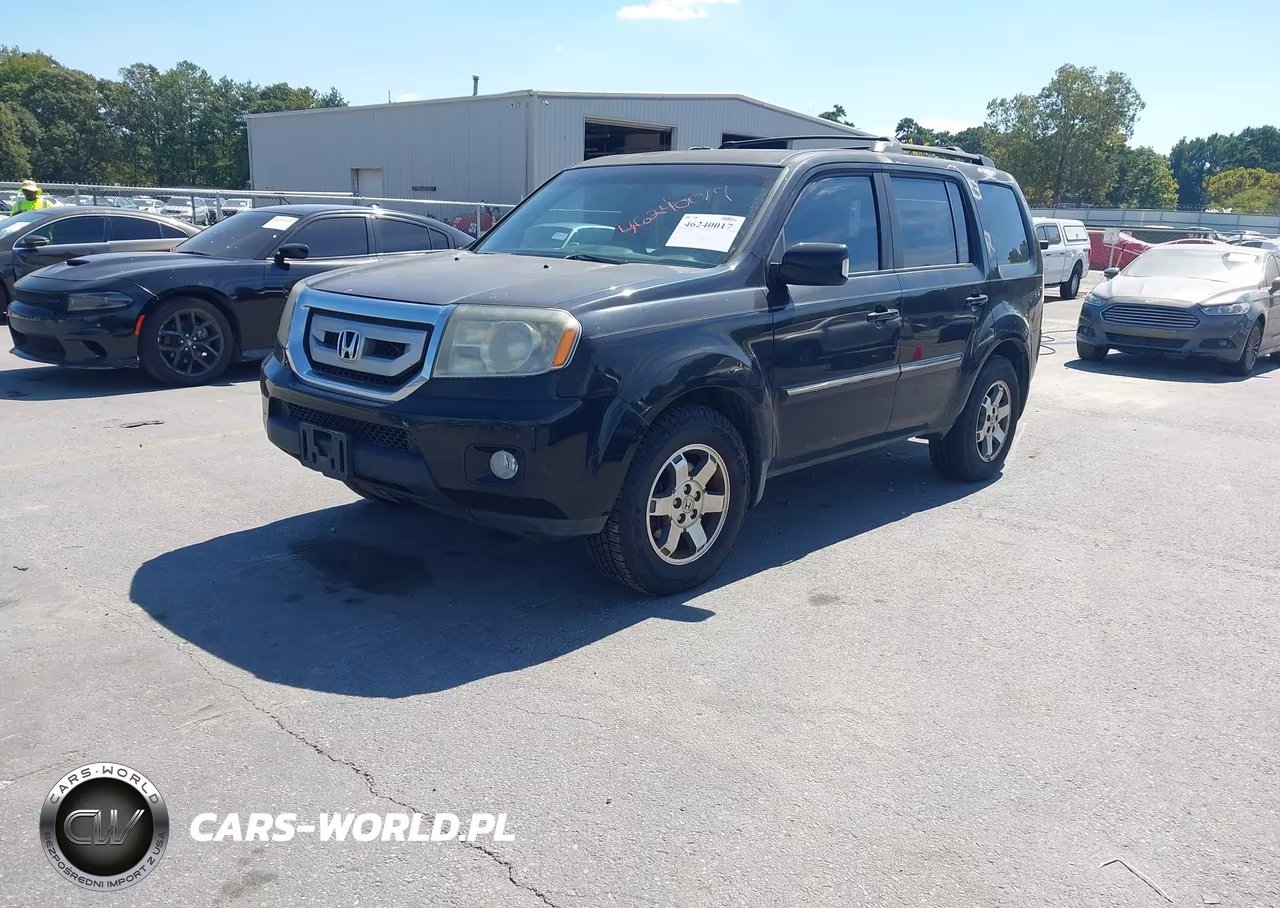 2010 Honda Pilot Touring VIN:5FNYF4H92AB022113 - 2