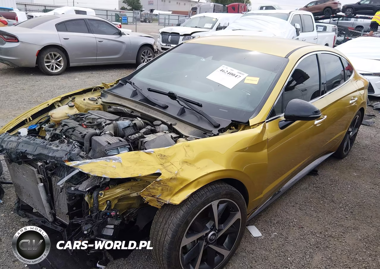 2021 Hyundai Sonata Sel Plus VIN:5NPEJ4J27MH128044 - 2