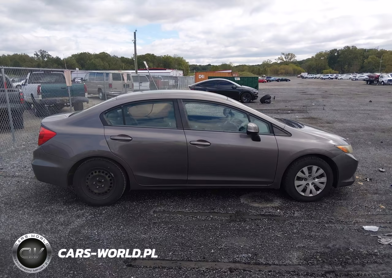 2012 Honda Civic Lx VIN:19XFB2F53CE348485 - 13