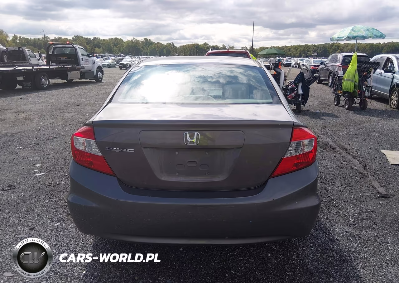2012 Honda Civic Lx VIN:19XFB2F53CE348485 - 16