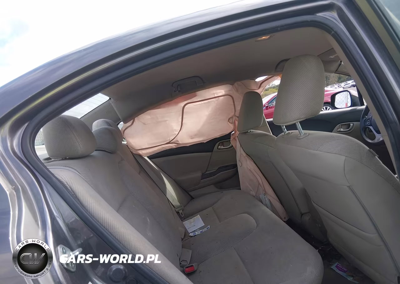 2012 Honda Civic Lx VIN:19XFB2F53CE348485 - 8