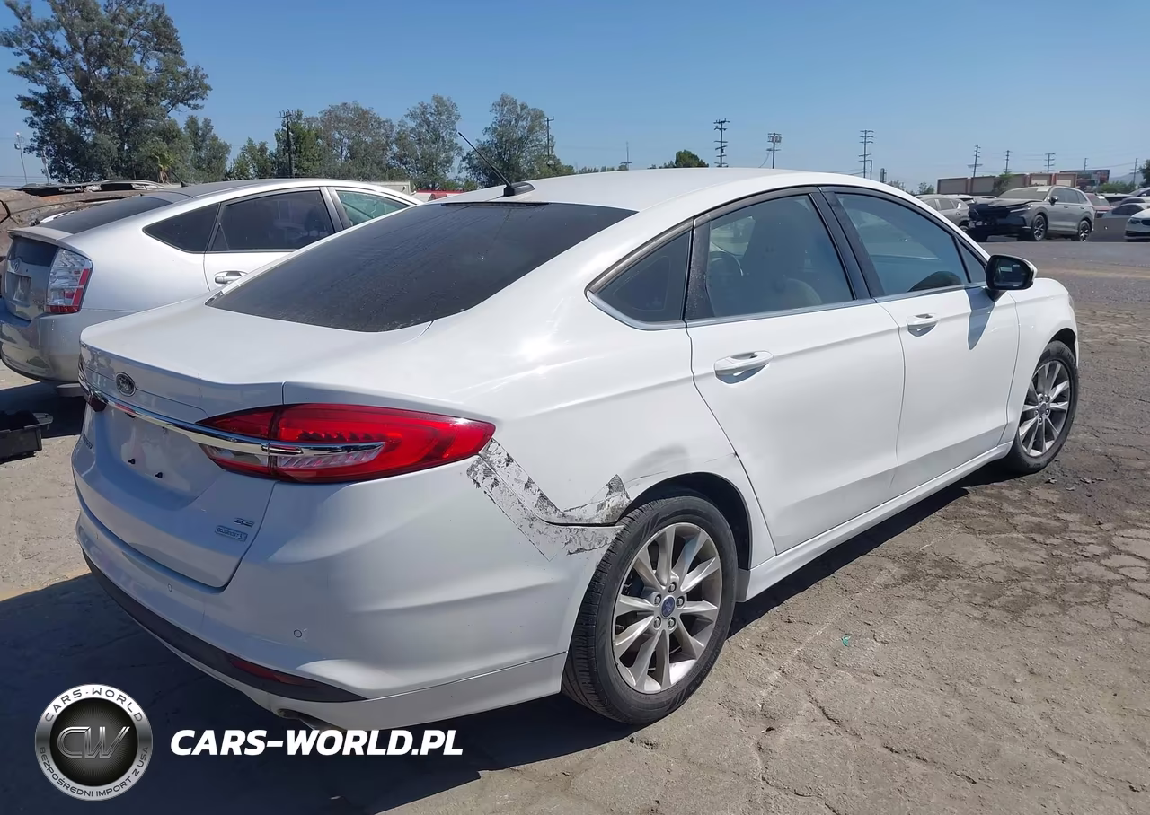 2017 Ford Fusion Se VIN:3FA6P0HD8HR293614 - 4