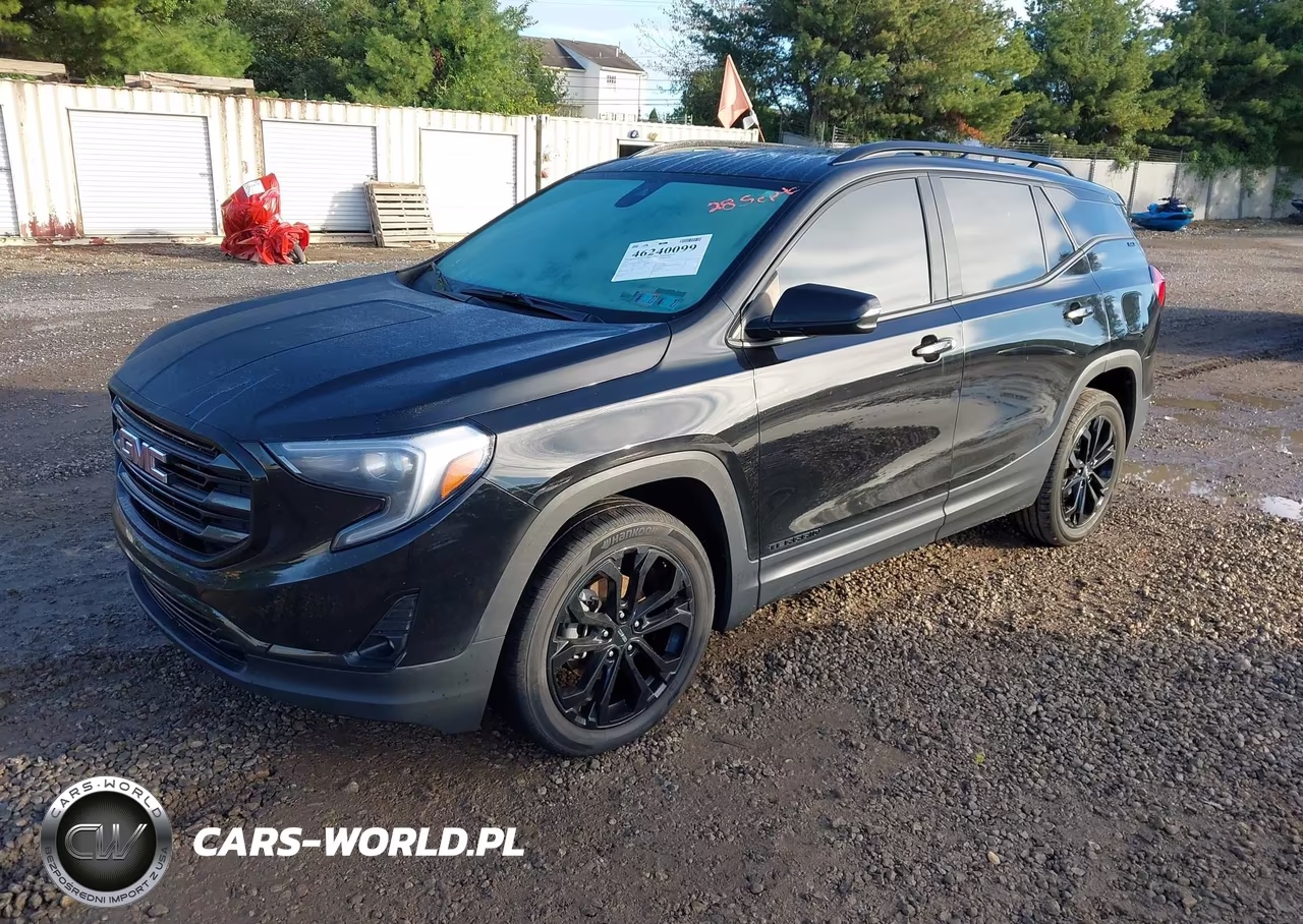 2021 GMC Terrain Fwd Slt VIN:3GKALPEV0ML303446 - 2