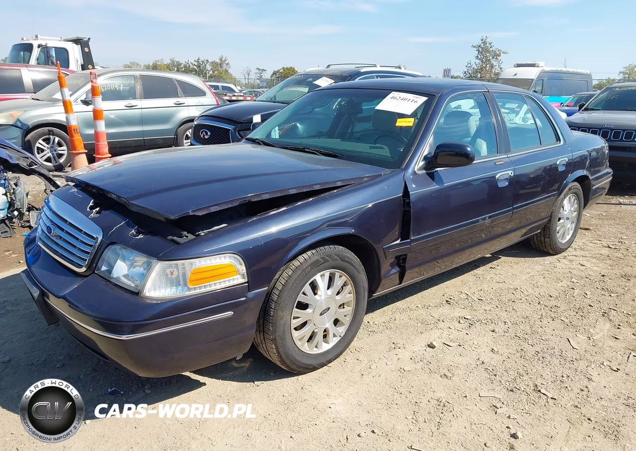 2003 Ford Crown Victoria Lx VIN:2FAFP74W83X164489 - 2
