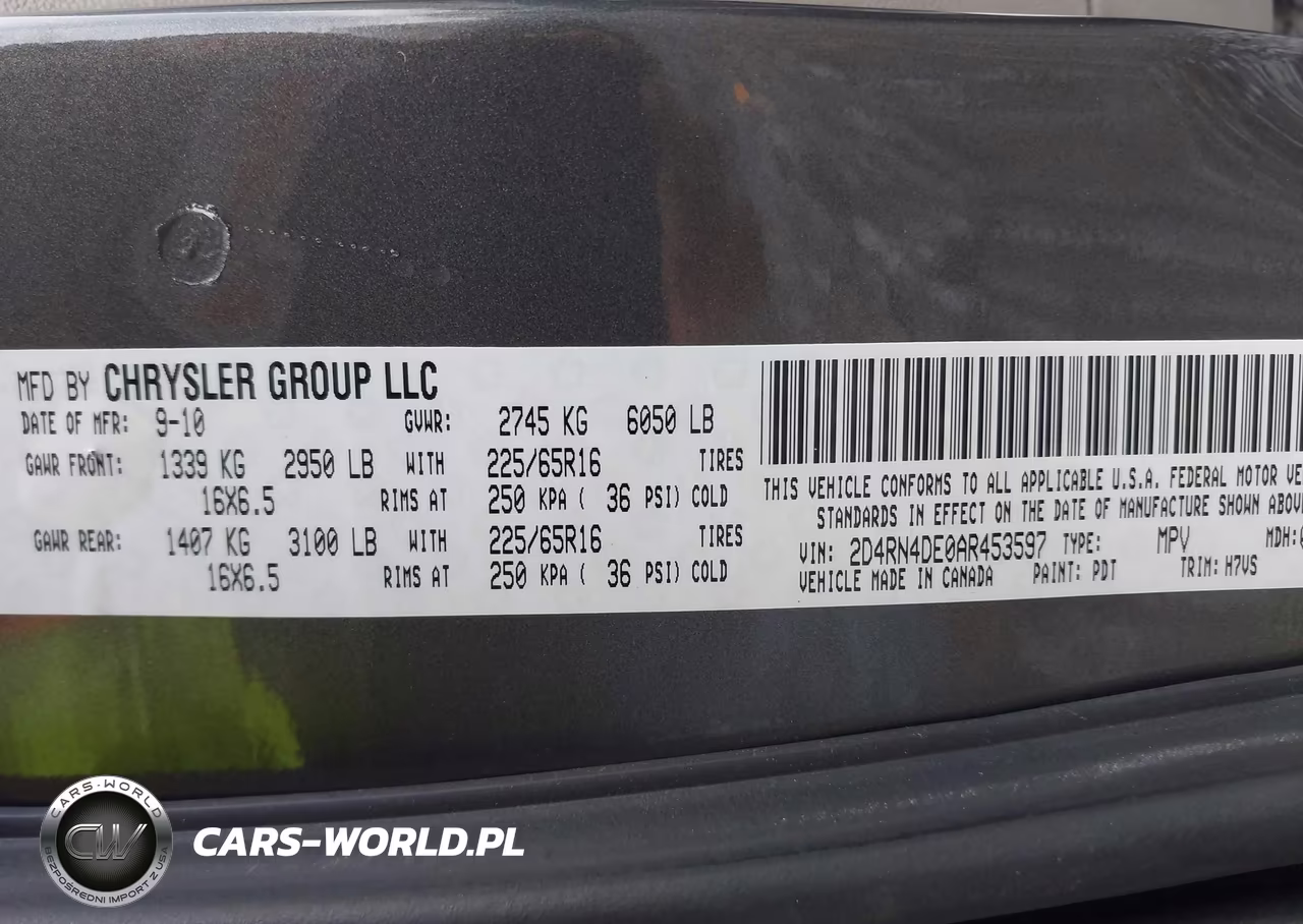 2010 Dodge Grand Caravan Se VIN:2D4RN4DE0AR453597 - 9