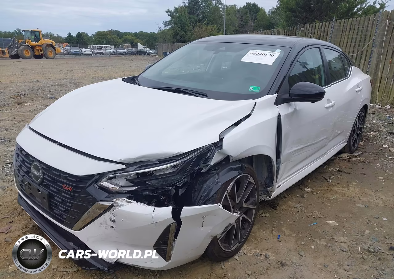 2025 Nissan Sentra Sr VIN:3N1AB8DV5SY207921 - 2