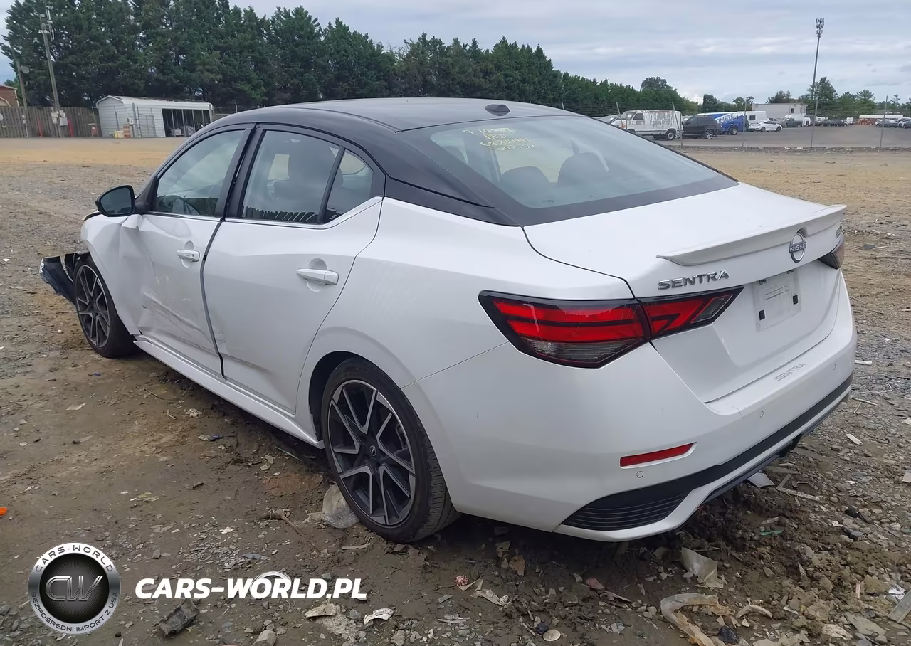 2025 Nissan Sentra Sr VIN:3N1AB8DV5SY207921 - 3