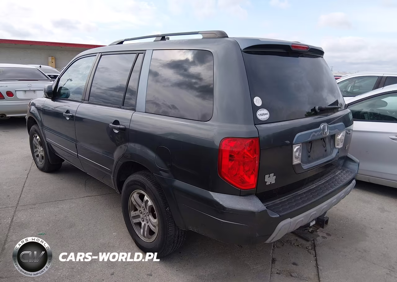 2004 Honda Pilot Ex-L VIN:2HKYF18514H536357 - 3