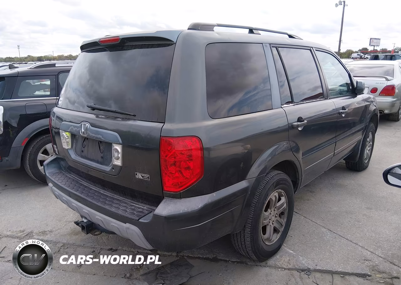 2004 Honda Pilot Ex-L VIN:2HKYF18514H536357 - 4