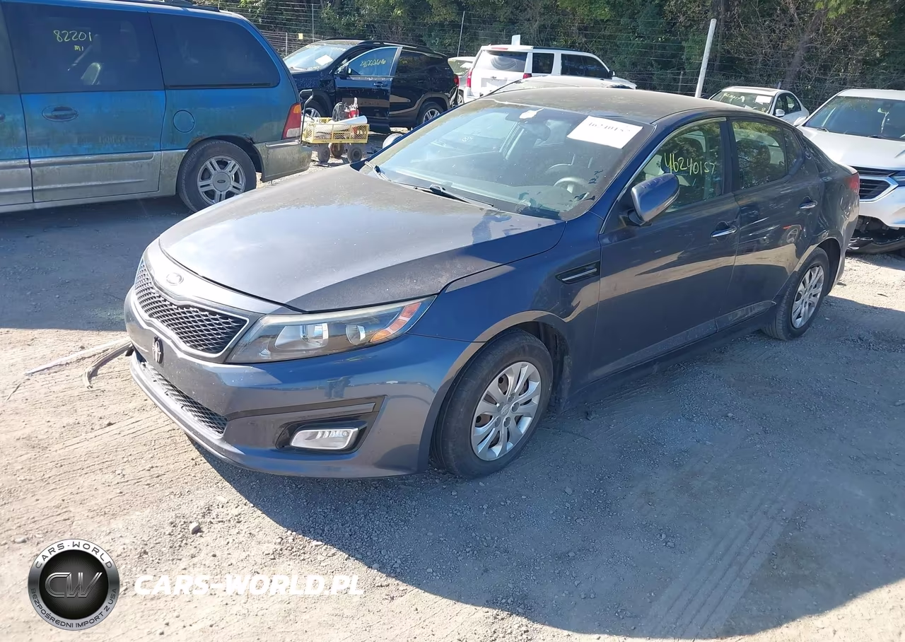 2015 Kia Optima Lx VIN:5XXGM4A74FG481710 - 2