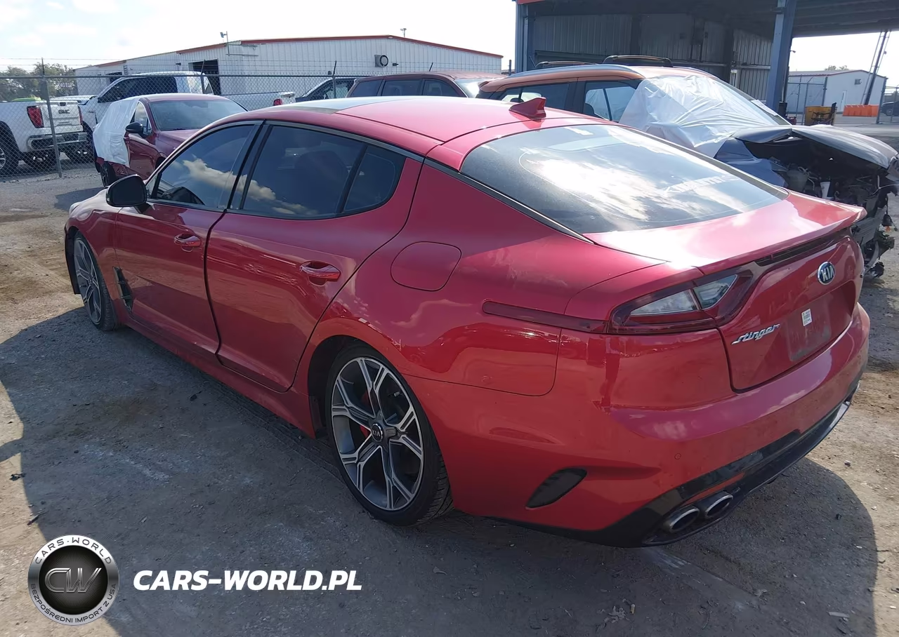 2018 Kia Stinger Gt2 VIN:KNAE55LC7J6017707 - 3