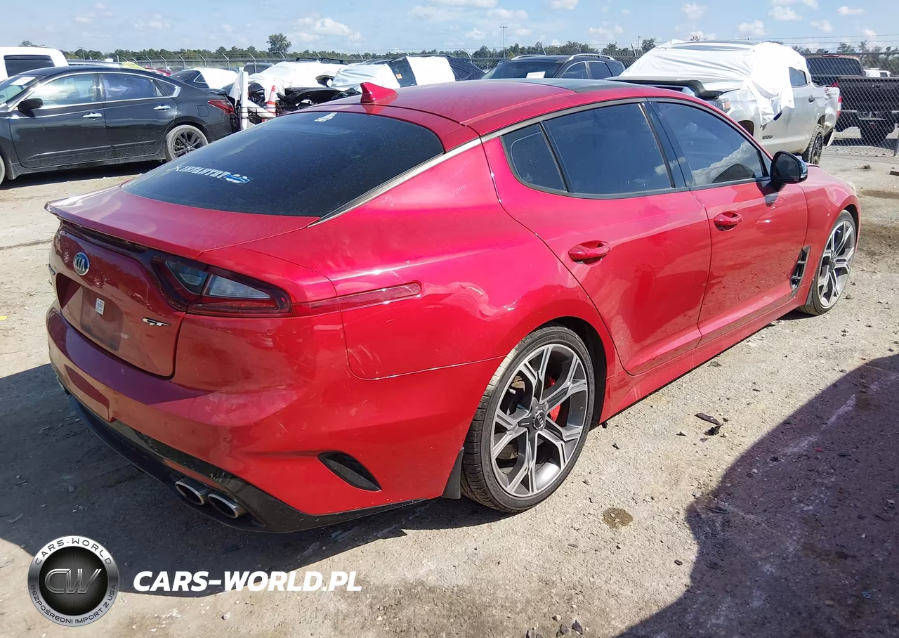2018 Kia Stinger Gt2 VIN:KNAE55LC7J6017707 - 4