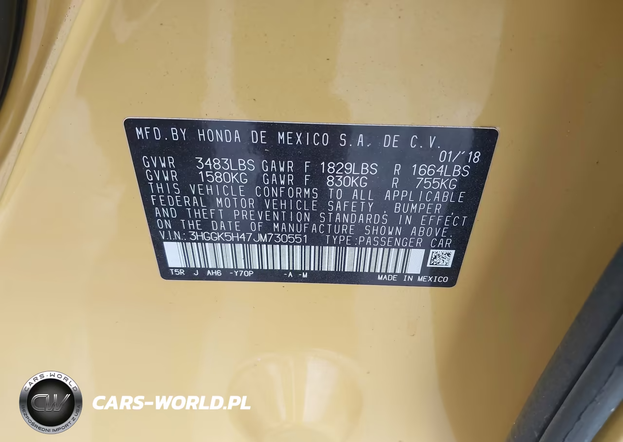 2018 Honda Fit Lx VIN:3HGGK5H47JM730551 - 9