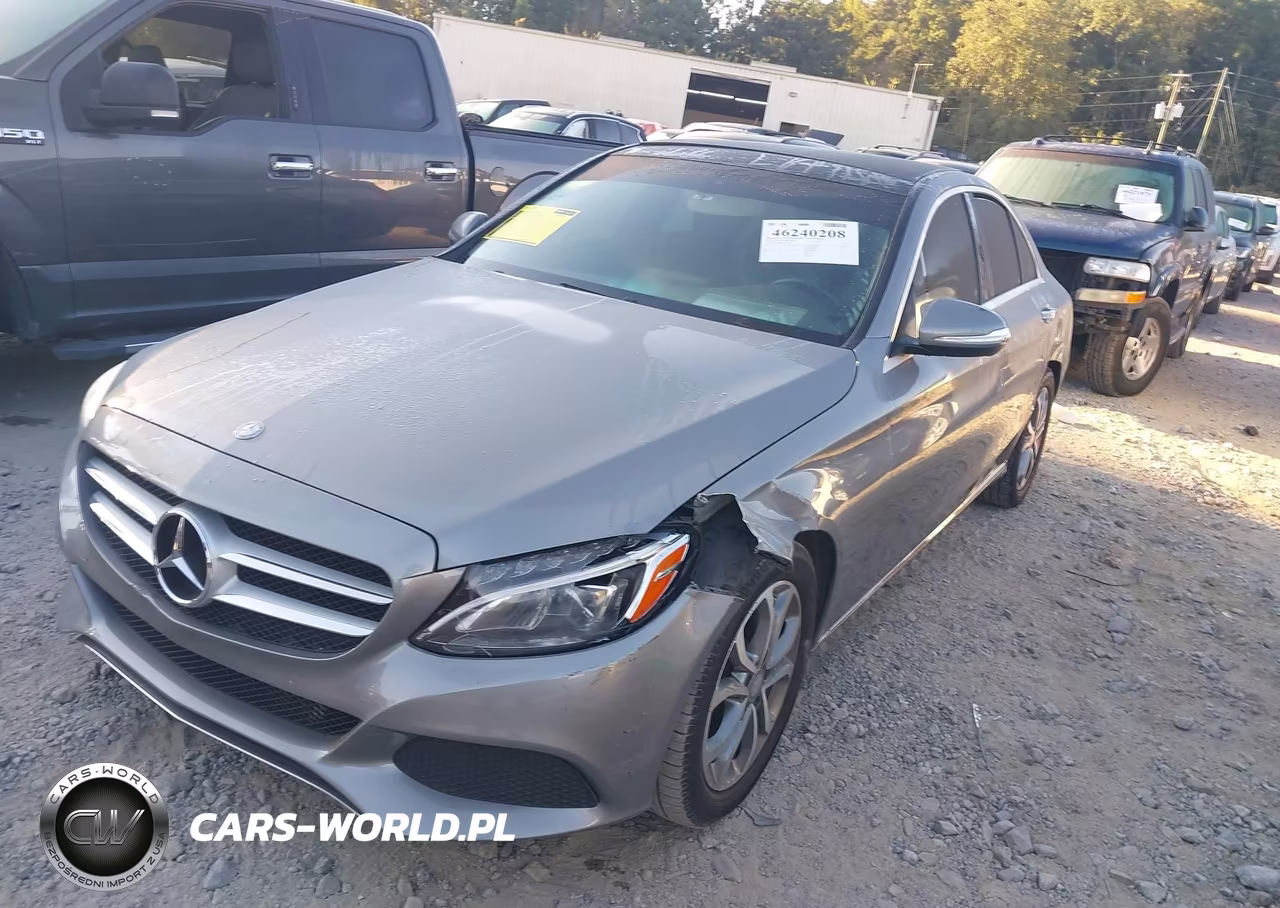 2015 Mercedes-Benz C-Class C 300 VIN:55SWF4JB5FU076287 - 2
