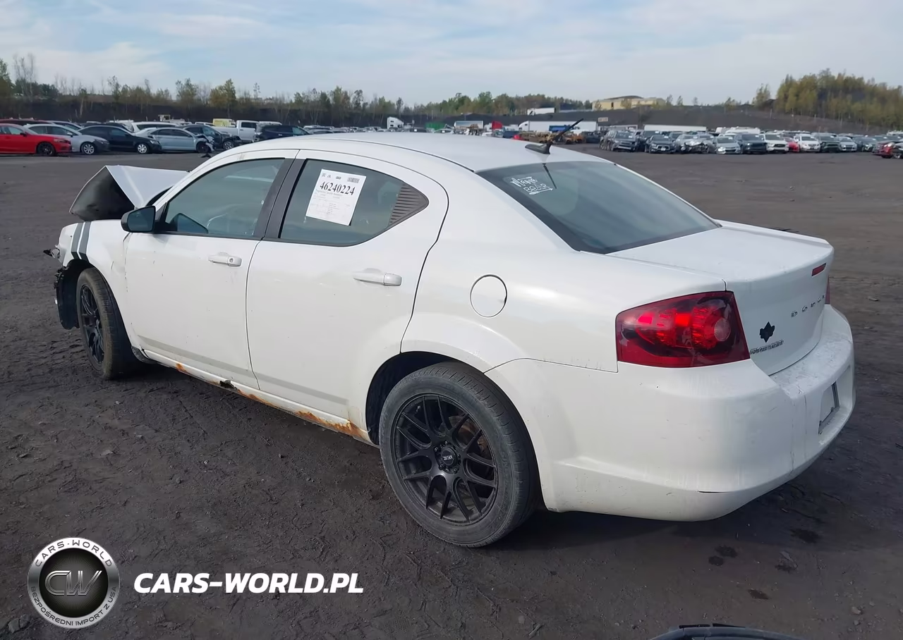 2013 Dodge Avenger Se VIN:1C3CDZAB7DN537693 - 3