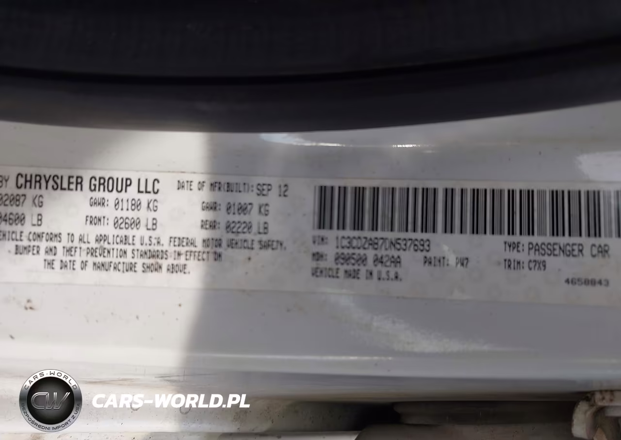 2013 Dodge Avenger Se VIN:1C3CDZAB7DN537693 - 9