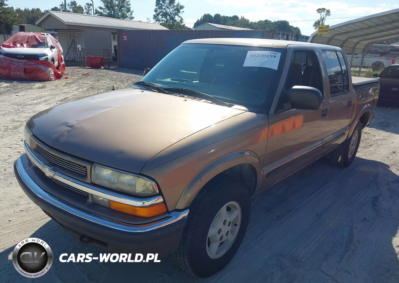 2002 Chevrolet S-10 Ls VIN:1GCDT13W82K136849 - 2